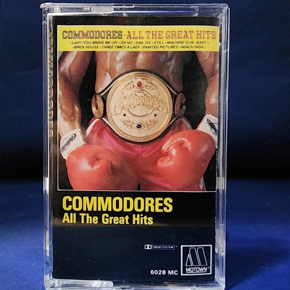 Commodores – All The Great Hits (1982) Cassette Tape - Picture 1 of 4